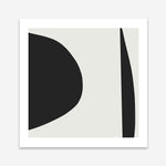 Shop Minimal Black 1 (Square) Art Print a painted abstract themed wall art print from The Print Emporium wall artwork collection - Buy Australian made fine art painting style poster and framed prints for the home and your interior decor room, TPE-DH-333-AP