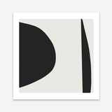 Shop Minimal Black 1 (Square) Art Print a painted abstract themed wall art print from The Print Emporium wall artwork collection - Buy Australian made fine art painting style poster and framed prints for the home and your interior decor room, TPE-DH-333-AP