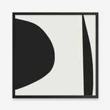 Shop Minimal Black 1 (Square) Art Print a painted abstract themed wall art print from The Print Emporium wall artwork collection - Buy Australian made fine art painting style poster and framed prints for the home and your interior decor room, TPE-DH-333-AP