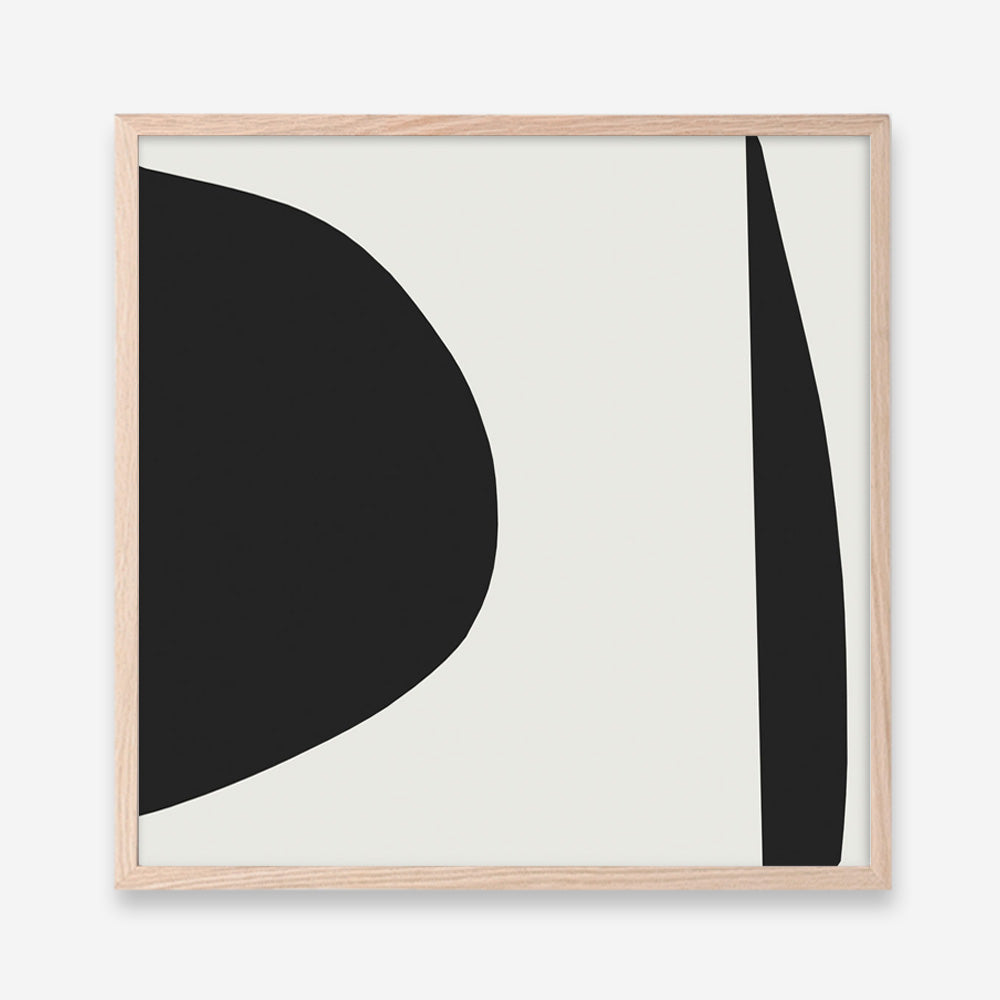 Shop Minimal Black 1 (Square) Art Print a painted abstract themed wall art print from The Print Emporium wall artwork collection - Buy Australian made fine art painting style poster and framed prints for the home and your interior decor room, TPE-DH-333-AP