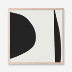 Shop Minimal Black 1 (Square) Art Print a painted abstract themed wall art print from The Print Emporium wall artwork collection - Buy Australian made fine art painting style poster and framed prints for the home and your interior decor room, TPE-DH-333-AP