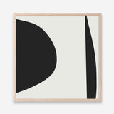 Shop Minimal Black 1 (Square) Art Print a painted abstract themed wall art print from The Print Emporium wall artwork collection - Buy Australian made fine art painting style poster and framed prints for the home and your interior decor room, TPE-DH-333-AP