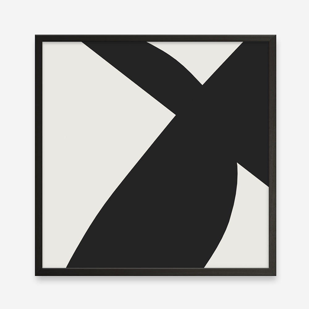 Shop Minimal Black 2 (Square) Art Print a painted abstract themed wall art print from The Print Emporium wall artwork collection - Buy Australian made fine art painting style poster and framed prints for the home and your interior decor room, TPE-DH-334-AP