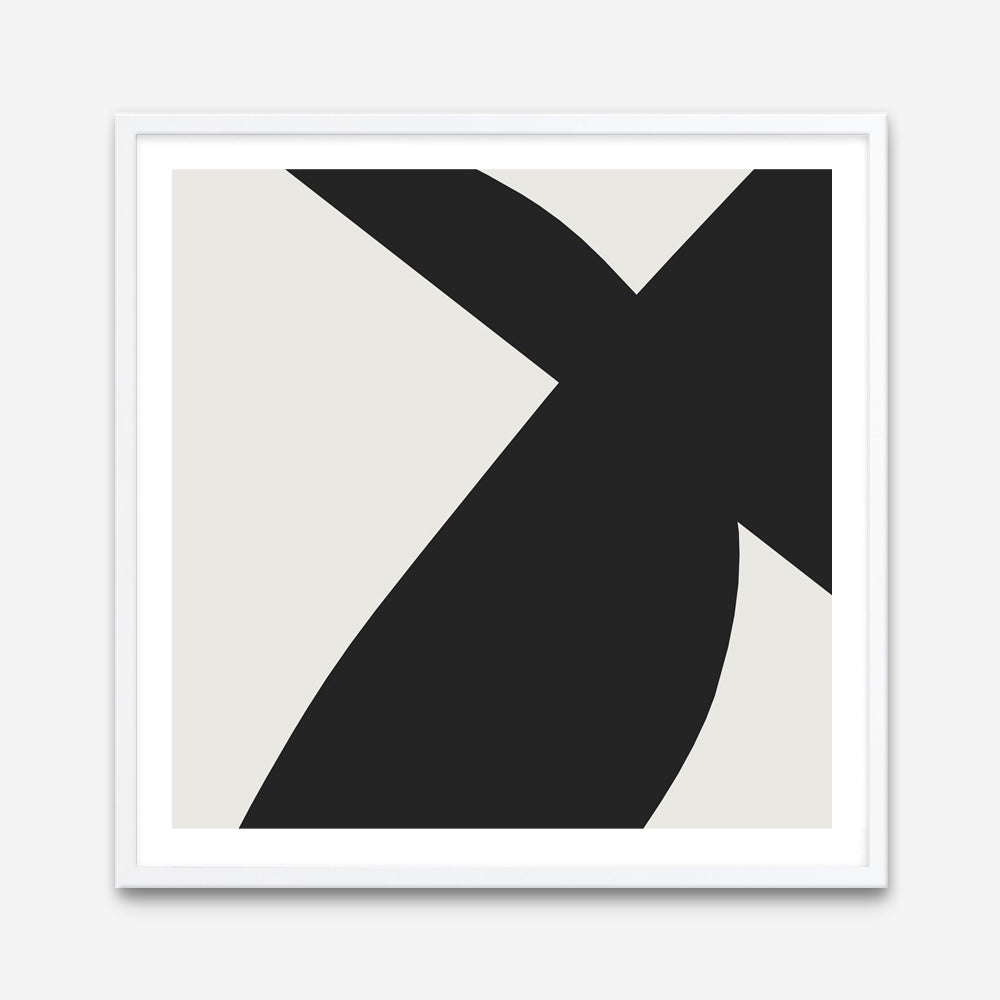 Shop Minimal Black 2 (Square) Art Print a painted abstract themed wall art print from The Print Emporium wall artwork collection - Buy Australian made fine art painting style poster and framed prints for the home and your interior decor room, TPE-DH-334-AP