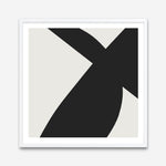 Shop Minimal Black 2 (Square) Art Print a painted abstract themed wall art print from The Print Emporium wall artwork collection - Buy Australian made fine art painting style poster and framed prints for the home and your interior decor room, TPE-DH-334-AP