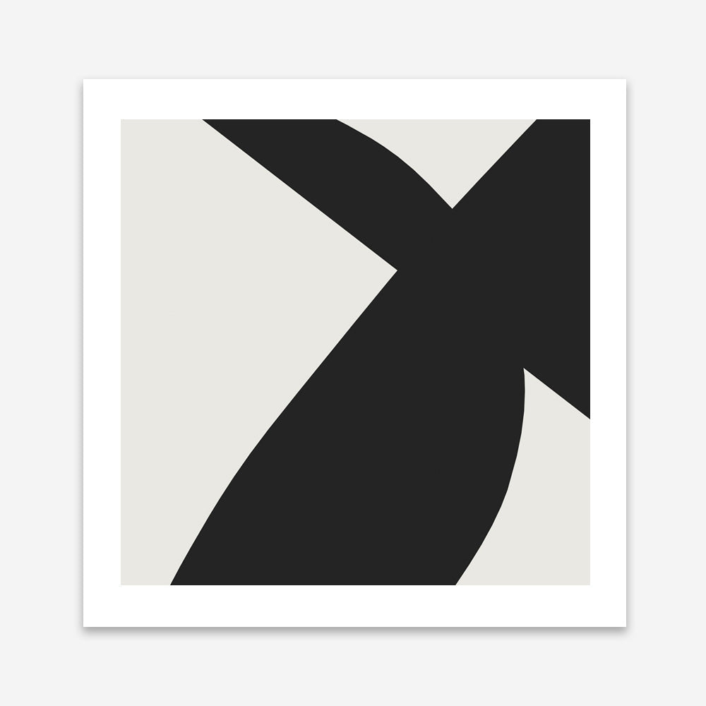 Shop Minimal Black 2 (Square) Art Print a painted abstract themed wall art print from The Print Emporium wall artwork collection - Buy Australian made fine art painting style poster and framed prints for the home and your interior decor room, TPE-DH-334-AP