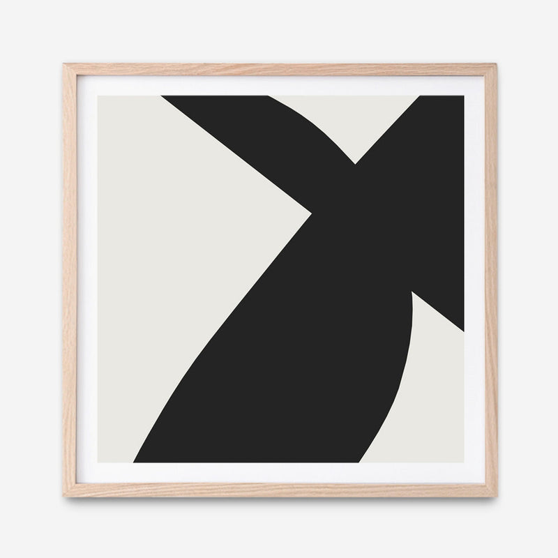 Shop Minimal Black 2 (Square) Art Print a painted abstract themed wall art print from The Print Emporium wall artwork collection - Buy Australian made fine art painting style poster and framed prints for the home and your interior decor room, TPE-DH-334-AP