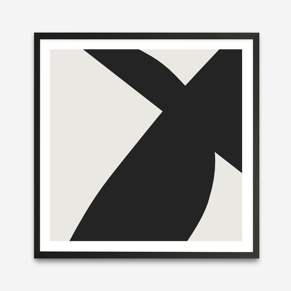 Shop Minimal Black 2 (Square) Art Print a painted abstract themed wall art print from The Print Emporium wall artwork collection - Buy Australian made fine art painting style poster and framed prints for the home and your interior decor room, TPE-DH-334-AP