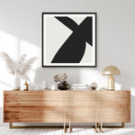 Shop Minimal Black 2 (Square) Art Print a painted abstract themed wall art print from The Print Emporium wall artwork collection - Buy Australian made fine art painting style poster and framed prints for the home and your interior decor room, TPE-DH-334-AP