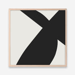 Shop Minimal Black 2 (Square) Art Print a painted abstract themed wall art print from The Print Emporium wall artwork collection - Buy Australian made fine art painting style poster and framed prints for the home and your interior decor room, TPE-DH-334-AP