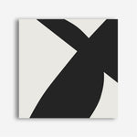 Shop Minimal Black 2 (Square) Canvas Print a painted abstract themed framed canvas wall art print from The Print Emporium artwork collection - Buy Australian made fine art painting style stretched canvas prints for the home and your interior decor space, TPE-DH-334-CA-40X40-NF