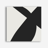 Shop Minimal Black 2 (Square) Canvas Print a painted abstract themed framed canvas wall art print from The Print Emporium artwork collection - Buy Australian made fine art painting style stretched canvas prints for the home and your interior decor space, TPE-DH-334-CA-40X40-NF