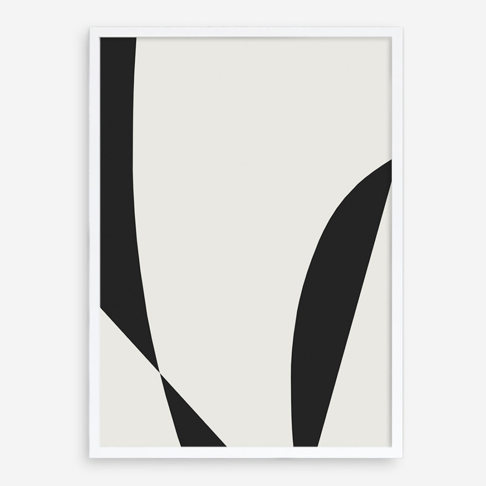 Shop Minimal Black 3 Art Print a painted abstract themed wall art print from The Print Emporium wall artwork collection - Buy Australian made fine art painting style poster and framed prints for the home and your interior decor room, TPE-DH-187-AP