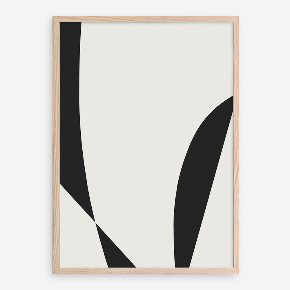 Shop Minimal Black 3 Art Print a painted abstract themed wall art print from The Print Emporium wall artwork collection - Buy Australian made fine art painting style poster and framed prints for the home and your interior decor room, TPE-DH-187-AP