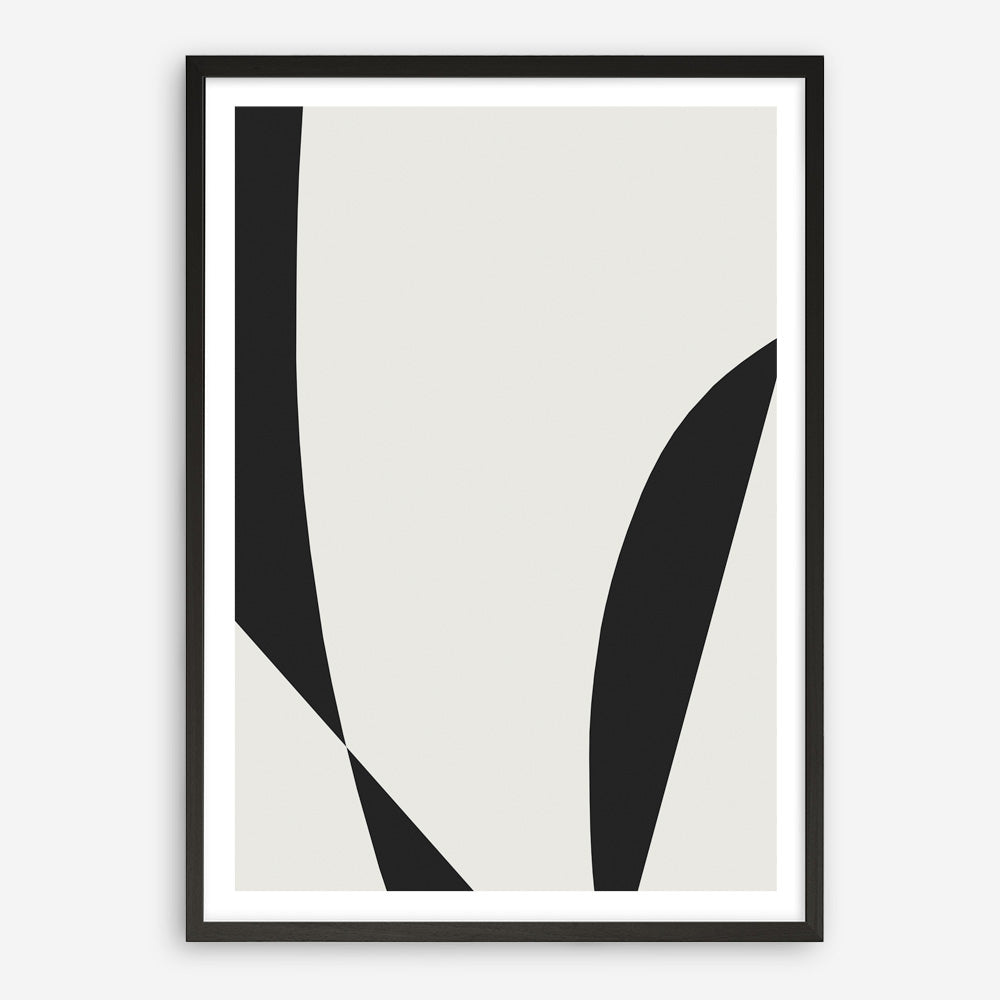 Shop Minimal Black 3 Art Print a painted abstract themed wall art print from The Print Emporium wall artwork collection - Buy Australian made fine art painting style poster and framed prints for the home and your interior decor room, TPE-DH-187-AP