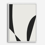 Shop Minimal Black 3 Canvas Print a painted abstract themed framed canvas wall art print from The Print Emporium artwork collection - Buy Australian made fine art painting style stretched canvas prints for the home and your interior decor space, TPE-DH-187-CA-35X46-NF