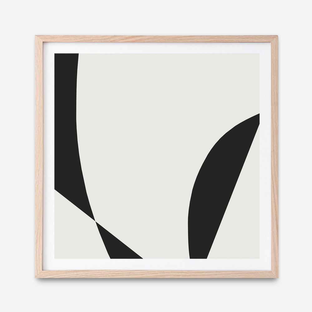 Shop Minimal Black 3 (Square) Art Print a painted abstract themed wall art print from The Print Emporium wall artwork collection - Buy Australian made fine art painting style poster and framed prints for the home and your interior decor room, TPE-DH-335-AP