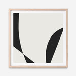 Shop Minimal Black 3 (Square) Art Print a painted abstract themed wall art print from The Print Emporium wall artwork collection - Buy Australian made fine art painting style poster and framed prints for the home and your interior decor room, TPE-DH-335-AP