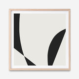 Shop Minimal Black 3 (Square) Art Print a painted abstract themed wall art print from The Print Emporium wall artwork collection - Buy Australian made fine art painting style poster and framed prints for the home and your interior decor room, TPE-DH-335-AP