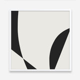 Shop Minimal Black 3 (Square) Art Print a painted abstract themed wall art print from The Print Emporium wall artwork collection - Buy Australian made fine art painting style poster and framed prints for the home and your interior decor room, TPE-DH-335-AP