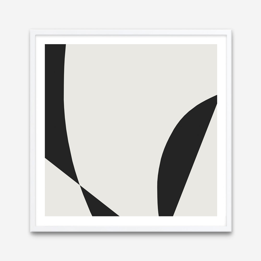 Shop Minimal Black 3 (Square) Art Print a painted abstract themed wall art print from The Print Emporium wall artwork collection - Buy Australian made fine art painting style poster and framed prints for the home and your interior decor room, TPE-DH-335-AP