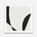Shop Minimal Black 3 (Square) Art Print a painted abstract themed wall art print from The Print Emporium wall artwork collection - Buy Australian made fine art painting style poster and framed prints for the home and your interior decor room, TPE-DH-335-AP