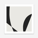 Shop Minimal Black 3 (Square) Art Print a painted abstract themed wall art print from The Print Emporium wall artwork collection - Buy Australian made fine art painting style poster and framed prints for the home and your interior decor room, TPE-DH-335-AP