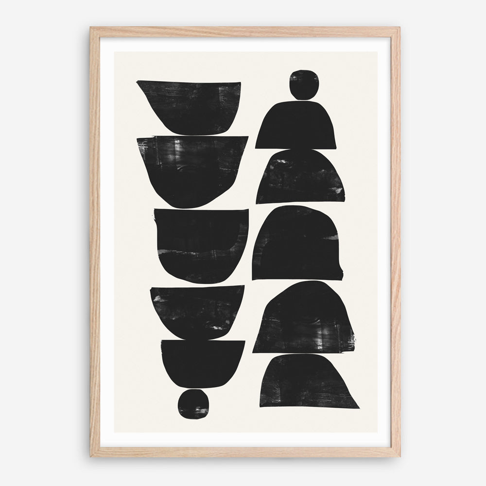 Shop Minimal Plant Art Print a painted abstract themed wall art print from The Print Emporium wall artwork collection - Buy Australian made fine art painting style poster and framed prints for the home and your interior decor room, TPE-DH-071-AP