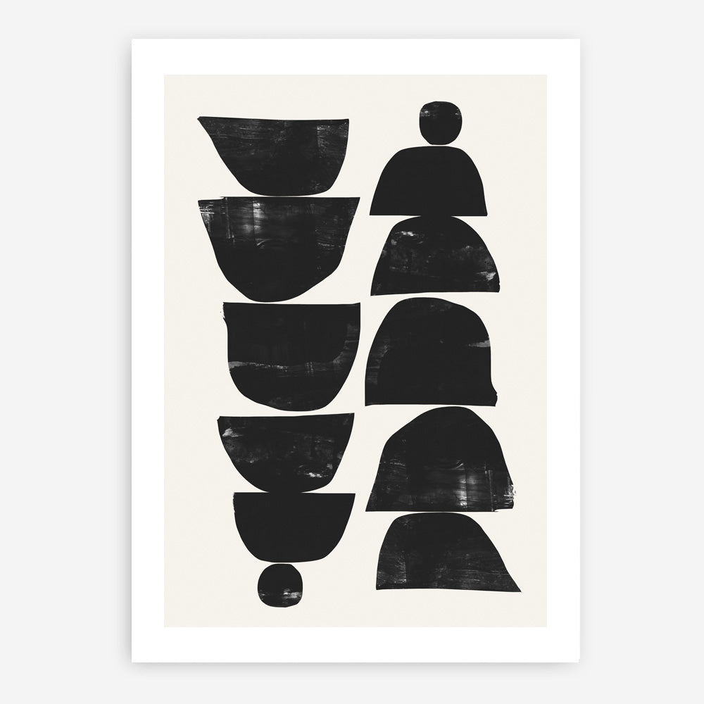 Shop Minimal Plant Art Print a painted abstract themed wall art print from The Print Emporium wall artwork collection - Buy Australian made fine art painting style poster and framed prints for the home and your interior decor room, TPE-DH-071-AP