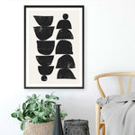 Shop Minimal Plant Art Print a painted abstract themed wall art print from The Print Emporium wall artwork collection - Buy Australian made fine art painting style poster and framed prints for the home and your interior decor room, TPE-DH-071-AP