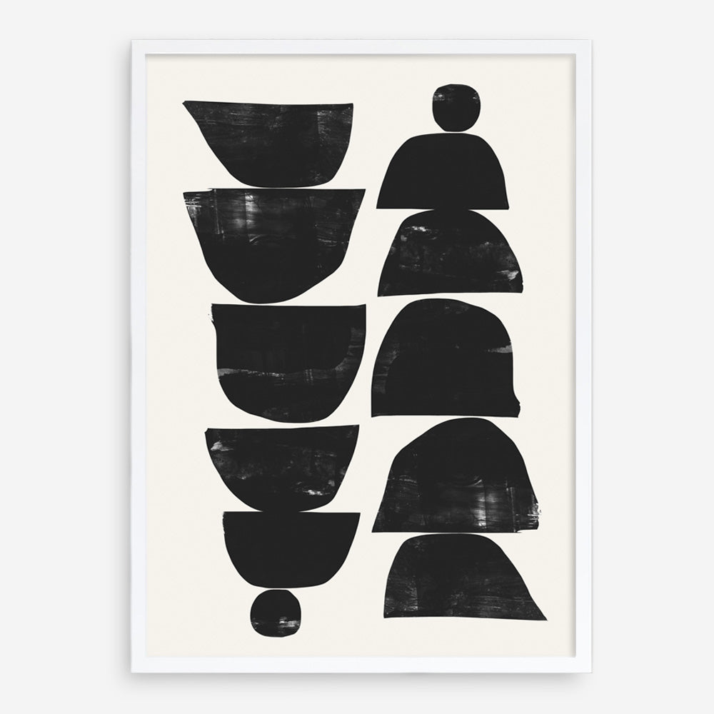 Shop Minimal Plant Art Print a painted abstract themed wall art print from The Print Emporium wall artwork collection - Buy Australian made fine art painting style poster and framed prints for the home and your interior decor room, TPE-DH-071-AP