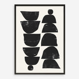 Shop Minimal Plant Art Print a painted abstract themed wall art print from The Print Emporium wall artwork collection - Buy Australian made fine art painting style poster and framed prints for the home and your interior decor room, TPE-DH-071-AP