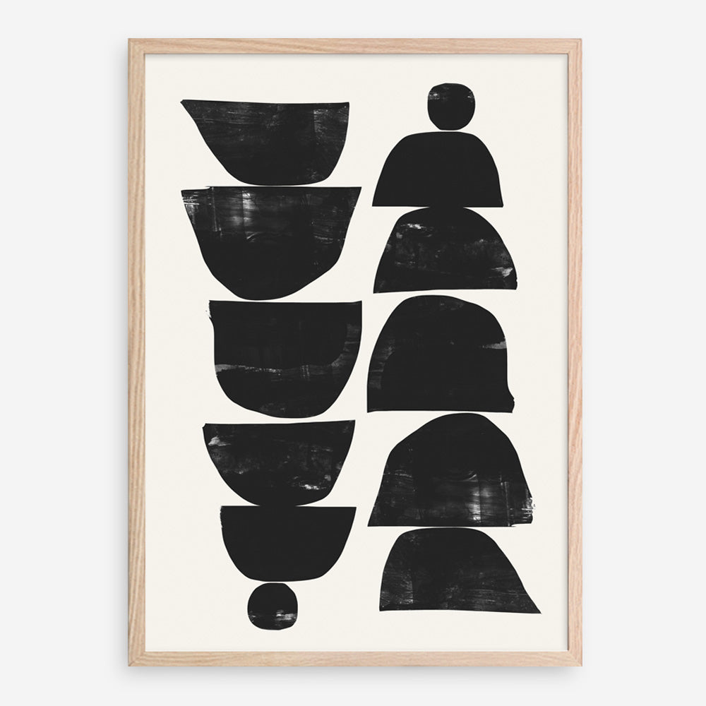 Shop Minimal Plant Art Print a painted abstract themed wall art print from The Print Emporium wall artwork collection - Buy Australian made fine art painting style poster and framed prints for the home and your interior decor room, TPE-DH-071-AP