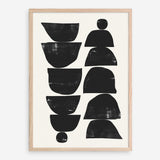 Shop Minimal Plant Art Print a painted abstract themed wall art print from The Print Emporium wall artwork collection - Buy Australian made fine art painting style poster and framed prints for the home and your interior decor room, TPE-DH-071-AP