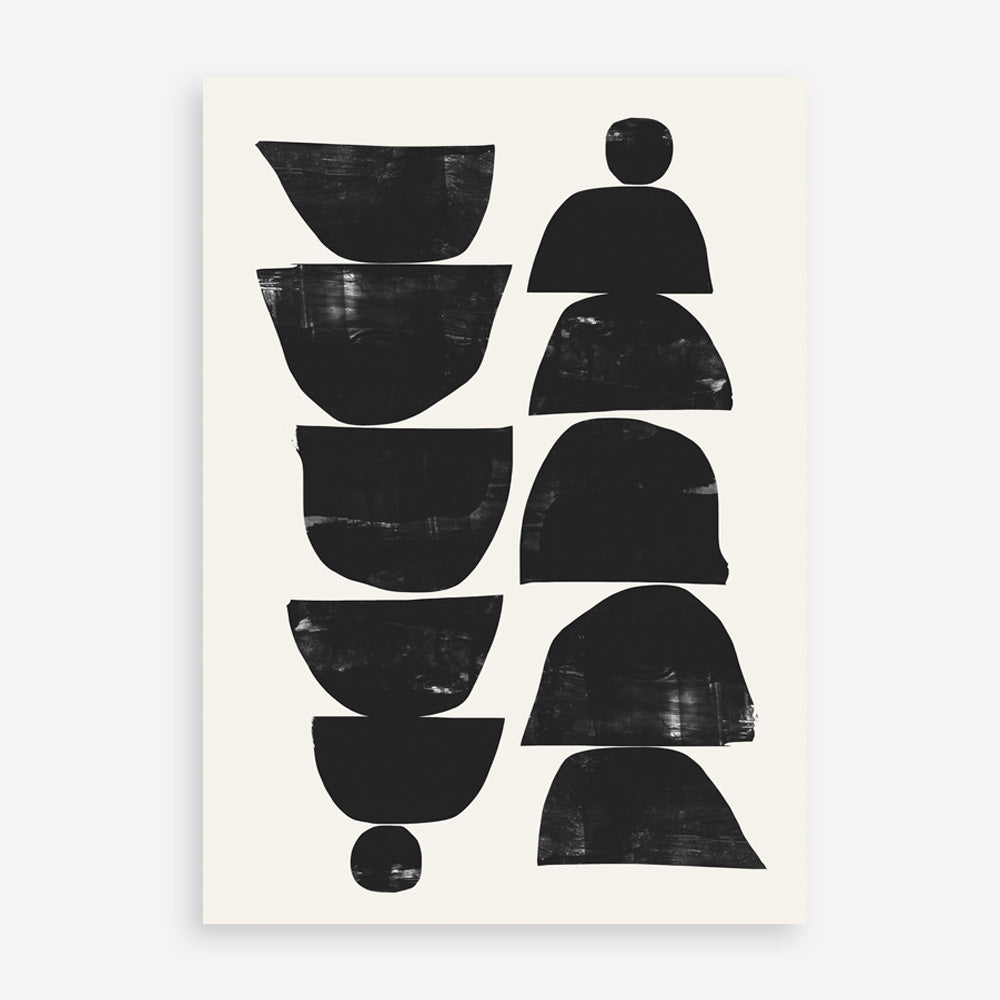 Shop Minimal Plant Art Print a painted abstract themed wall art print from The Print Emporium wall artwork collection - Buy Australian made fine art painting style poster and framed prints for the home and your interior decor room, TPE-DH-071-AP