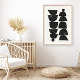 Shop Minimal Plant Art Print a painted abstract themed wall art print from The Print Emporium wall artwork collection - Buy Australian made fine art painting style poster and framed prints for the home and your interior decor room, TPE-DH-071-AP