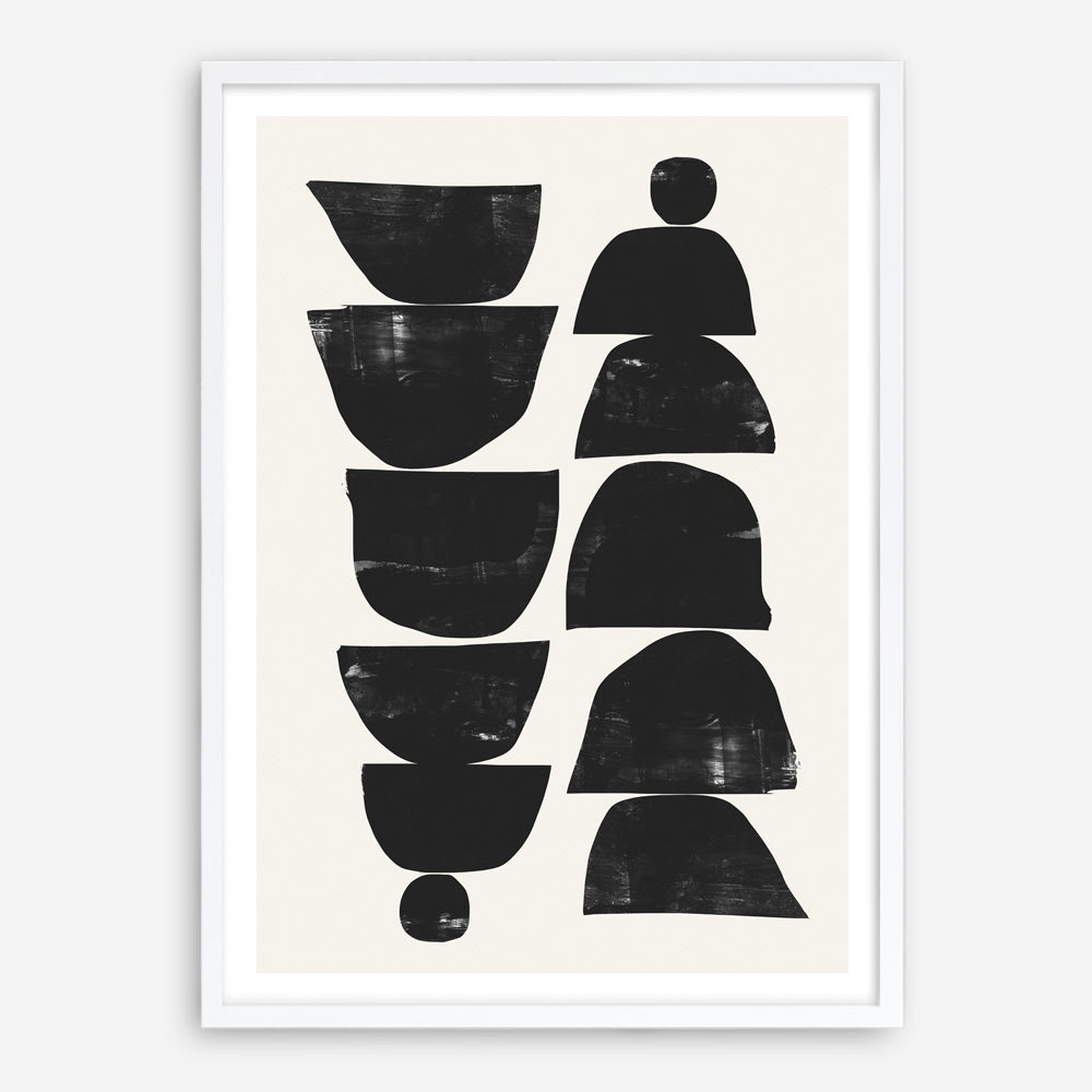 Shop Minimal Plant Art Print a painted abstract themed wall art print from The Print Emporium wall artwork collection - Buy Australian made fine art painting style poster and framed prints for the home and your interior decor room, TPE-DH-071-AP