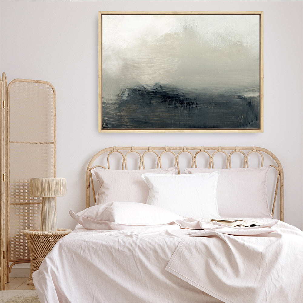 Shop Minus Canvas Print a painted abstract themed framed canvas wall art print from The Print Emporium artwork collection - Buy Australian made fine art painting style stretched canvas prints for the home and your interior decor space, TPE-DH-132-CA-35X46-NF