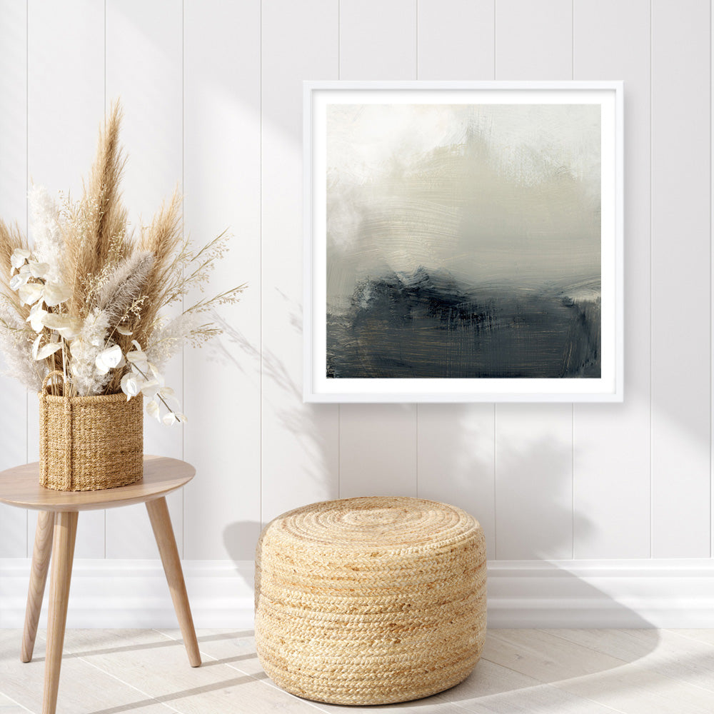 Shop Minus (Square) Art Print a painted abstract themed wall art print from The Print Emporium wall artwork collection - Buy Australian made fine art painting style poster and framed prints for the home and your interior decor room, TPE-DH-216-AP