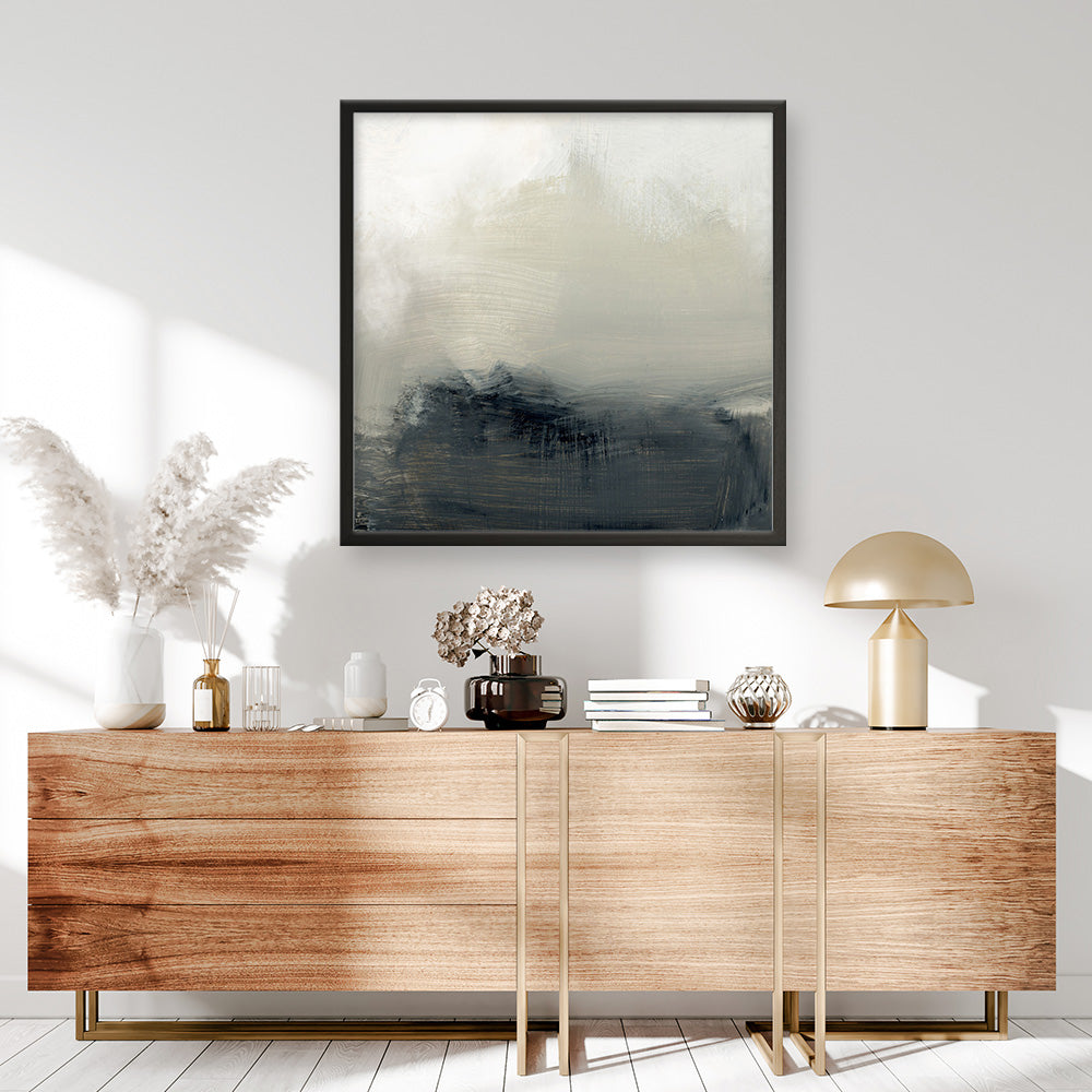 Shop Minus (Square) Art Print a painted abstract themed wall art print from The Print Emporium wall artwork collection - Buy Australian made fine art painting style poster and framed prints for the home and your interior decor room, TPE-DH-216-AP