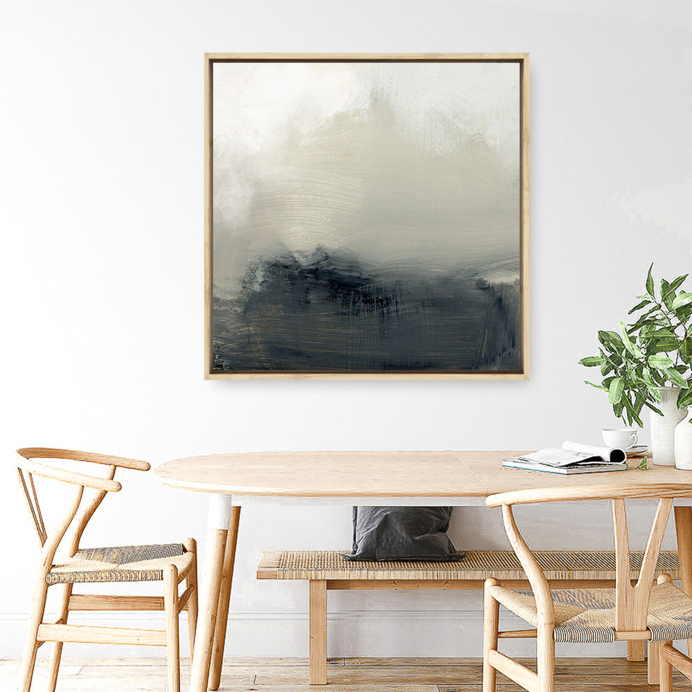 Shop Minus (Square) Canvas Print a painted abstract themed framed canvas wall art print from The Print Emporium artwork collection - Buy Australian made fine art painting style stretched canvas prints for the home and your interior decor space, TPE-DH-216-CA-40X40-NF