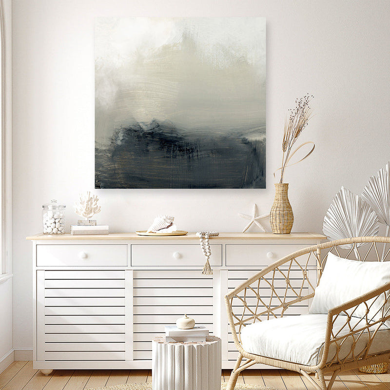 Shop Minus (Square) Canvas Print a painted abstract themed framed canvas wall art print from The Print Emporium artwork collection - Buy Australian made fine art painting style stretched canvas prints for the home and your interior decor space, TPE-DH-216-CA-40X40-NF
