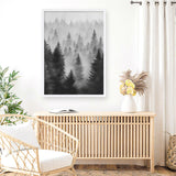 Shop Misty Forest Art Print a painted style wall art print from The Print Emporium wall artwork collection - Buy Australian made fine art painting style poster and framed prints for the home and your interior decor room, TPE-188-AP