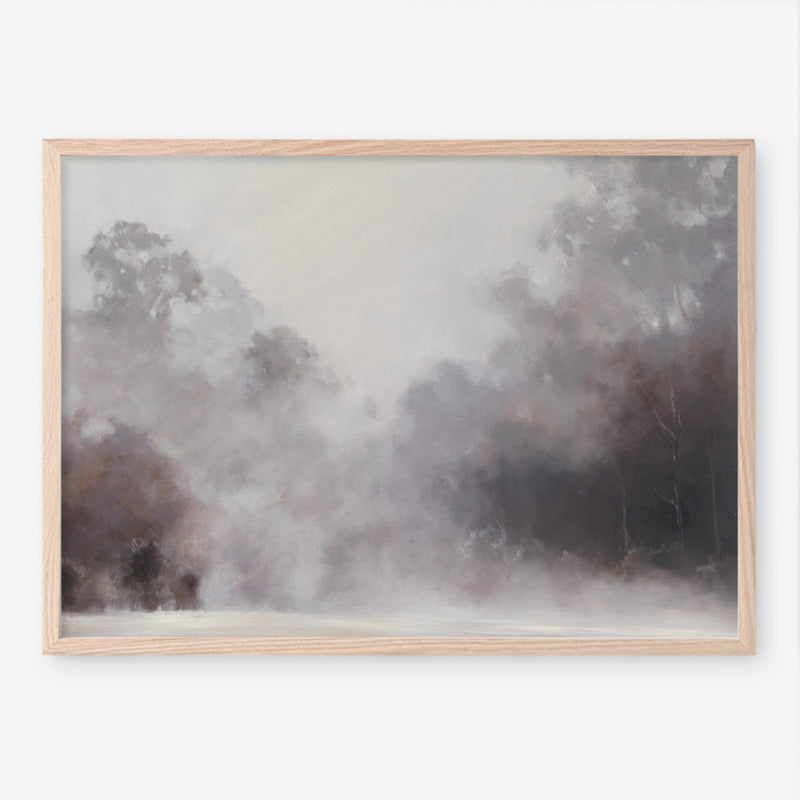 Shop Misty Morning Art Print a painted style wall art print from The Print Emporium wall artwork collection - Buy Australian made fine art painting style poster and framed prints for the home and your interior decor room, TPE-415-AP