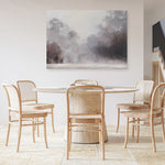 Shop Misty Morning Canvas Print a painted style framed canvas wall art print from The Print Emporium artwork collection - Buy Australian made fine art painting style stretched canvas prints for the home and your interior decor space, TPE-415-CA-35X46-NF