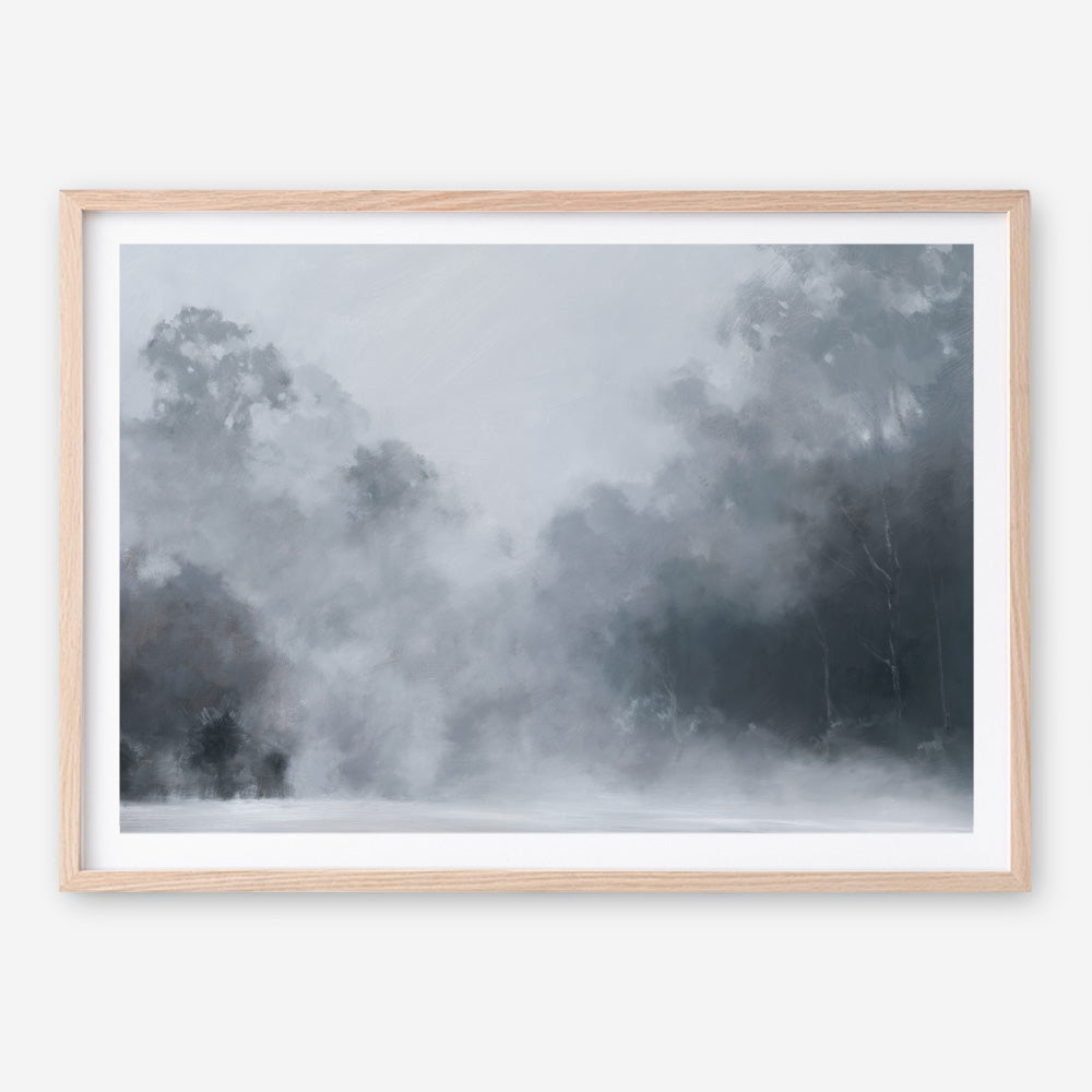 Shop Misty Morning II Art Print a painted style wall art print from The Print Emporium wall artwork collection - Buy Australian made fine art painting style poster and framed prints for the home and your interior decor room, TPE-424-AP