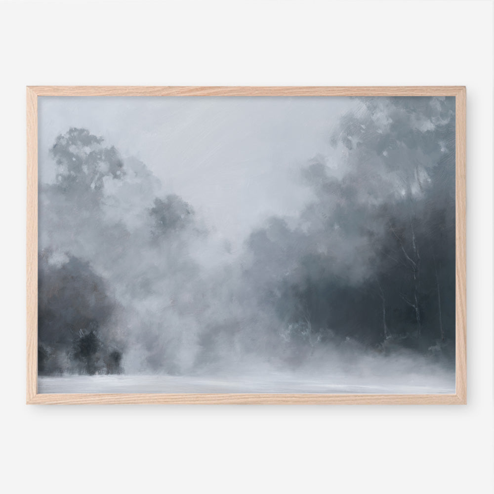 Shop Misty Morning II Art Print a painted style wall art print from The Print Emporium wall artwork collection - Buy Australian made fine art painting style poster and framed prints for the home and your interior decor room, TPE-424-AP