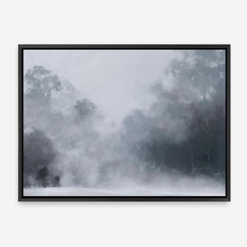Shop Misty Morning II Canvas Print a painted style framed canvas wall art print from The Print Emporium artwork collection - Buy Australian made fine art painting style stretched canvas prints for the home and your interior decor space, TPE-424-CA-35X46-NF