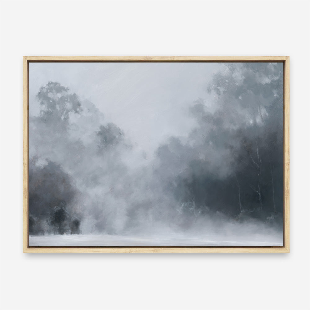 Shop Misty Morning II Canvas Print a painted style framed canvas wall art print from The Print Emporium artwork collection - Buy Australian made fine art painting style stretched canvas prints for the home and your interior decor space, TPE-424-CA-35X46-NF