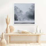 Shop Misty Morning II (Square) Art Print a painted style wall art print from The Print Emporium wall artwork collection - Buy Australian made fine art painting style poster and framed prints for the home and your interior decor room, TPE-423-AP